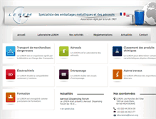 Tablet Screenshot of lerem.org